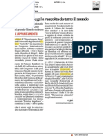 Esperti Di Hegel A Raccolta Da Tutto Il Mondo - Il Corriere Adriatico Del 22 Novembre 2017