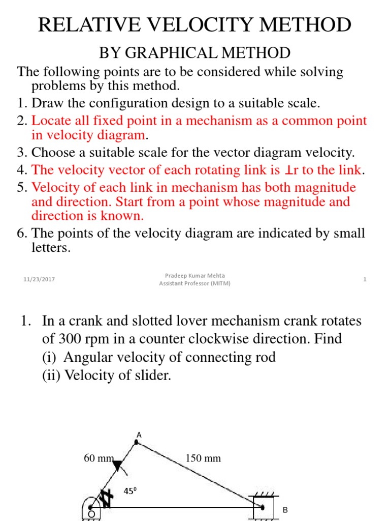 Analysis RELATIVE-VELOCITY-METHOD | PDF | Velocity | Euclidean Vector