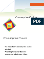 10. Consumption Choices