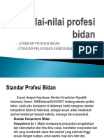 Nilai-Nilai Profesi Bidan