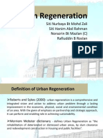 Presentation of Urban Regenerations