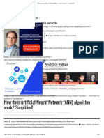 How Does Artifical Neural Network (ANN) Works - Simplified!