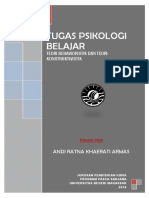 Tugas Psikologi Belajar Matrikulasi