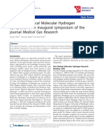 The 2011 Medical Molecular Hydrogen Symposium: An Inaugural Symposium of The Journal Medical Gas Research