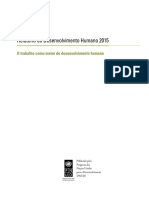 O trabalho como motor do desenvolvimento humano