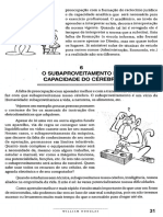 Subaproveitamento do cérebro na formação e aprendizagem