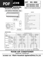 Service Manual RAS1014SH4 - EN