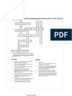 Crossword Ch 12