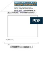 FORMULARIO DE RESUMEN