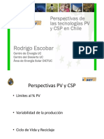 Presentación Centro de Energía UC - Tecnologías PV y CSP en Chile