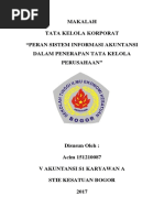 Download Peran Sistem Informasi Akuntansi Dalam Pelaksanaan Gcg by acim SN365283705 doc pdf
