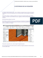 Cómo modificar los retornos de un rodapiés o cornisa en Revit