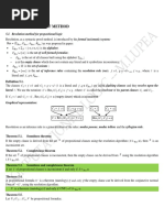 Resolution Proof Method