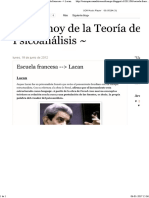 Ayer y Hoy de la Teoría del Psicoanálisis - Escuela Francesa.pdf