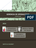 Gerencia de Operaciones Gdo