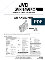 JVC Gr-Axm237 Service Manual, Repair Schematics, Online Download