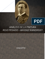 Analisis Arquitectinico Rojo Pesado Wassily Kandinsky