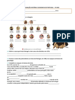 1 Ficha de Avaliação HGP 6º