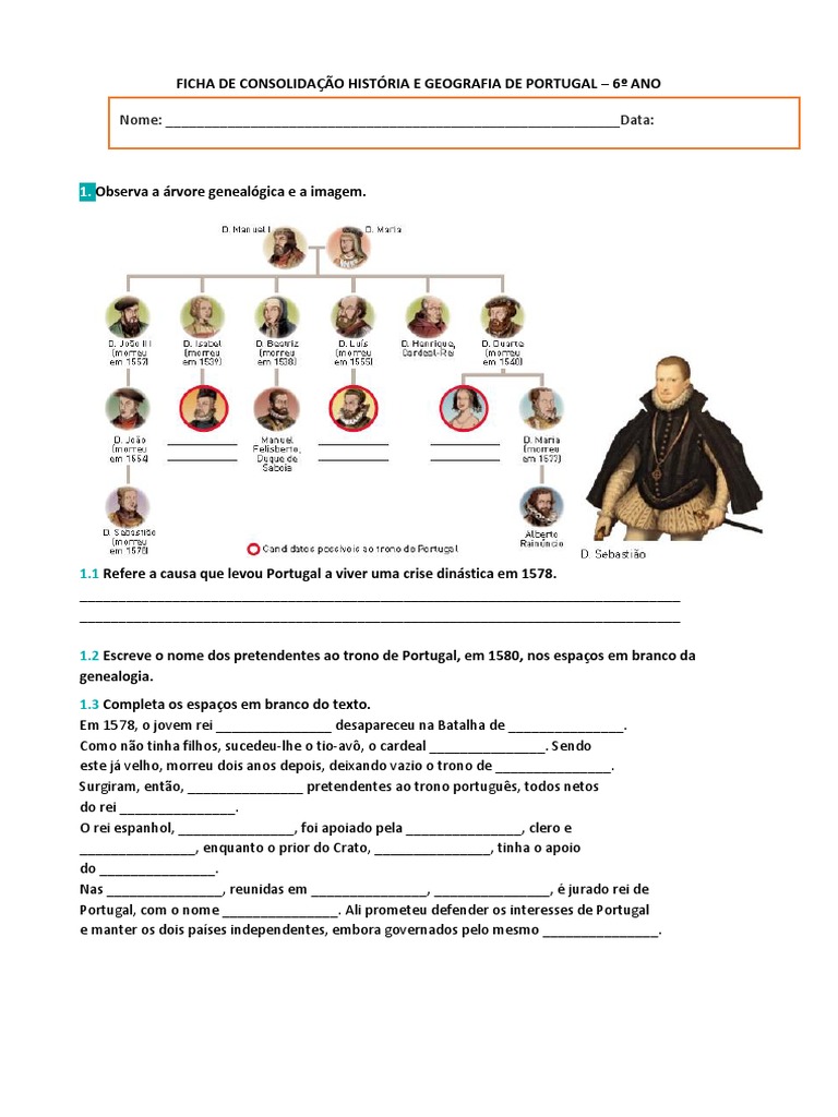 Crise Dinástica e Restauração em Portugal | PDF | Portugal | Política ...