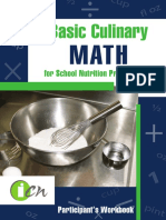 Basic Culinary Math Participant Manual