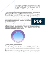 Definition: "Combination of Internal and External Issues That Can Have An Effect On An Organization's Approach To Developing and Achieving Its Objectives"