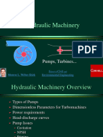Hydraulic Machinery: Pumps, Turbines..