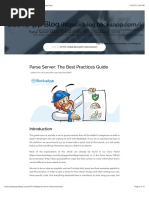 Parse Server Guide