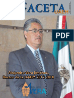 Alejandro Vera Jiménez, Rector de La UAEM 2012 - Universidad ...