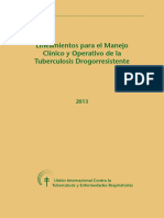 Lineamientos Manejo Clinico TB MDR