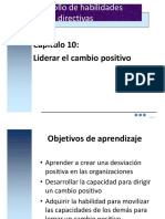 Liderar El Cambio Positivo