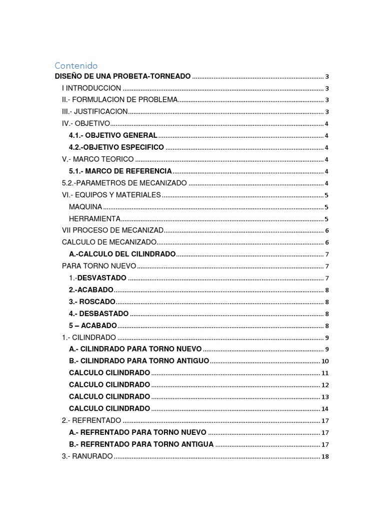 Diseño de Una Probeta | PDF | Aluminio | Mecanizado