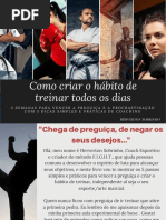 Como Criar o Hábito de Ir Treinar Em 2 Semanas