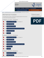 EASA Part 66 Mechanical Modules