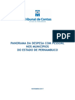 Relatório do TCE-PE sobre gastos com pessoal