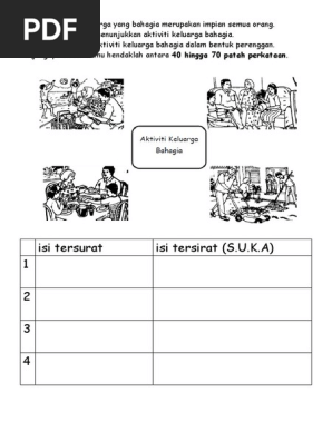 Ulasan Aktiviti Keluarga Bahagia Pdf