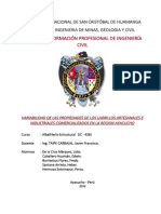 Variabilidad de Las Propiedades de Los Ladrillos Artesanales e Industriales Comercializados en La Region Ayacucho