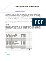 11 Rumus Excel Wajib Untuk Administrasi Perkantoran