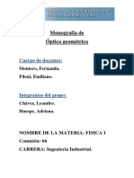 Monografía OPTICA FISICA