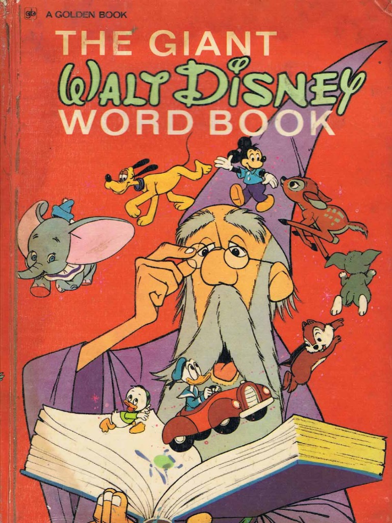 絵本・児童書 THE GIANT WALT DISNEY WORD BOOK The Giant Walt Disney Word Book, Western Publishing Company