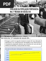 Evolução Da População