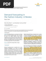 Analitical Modeling Research in Fashion Business PDF | PDF
