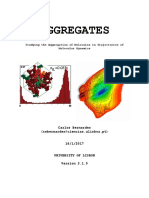 Aggregates: Studying The Aggregation of Molecules in Trajectories of Molecular Dynamics