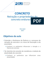 Retração e Fissuração Do Concreto Endurecido