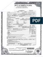 Birth Certificate of Audrie Taylor Pott