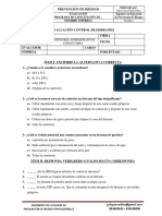 Evaluación Control de Derrames