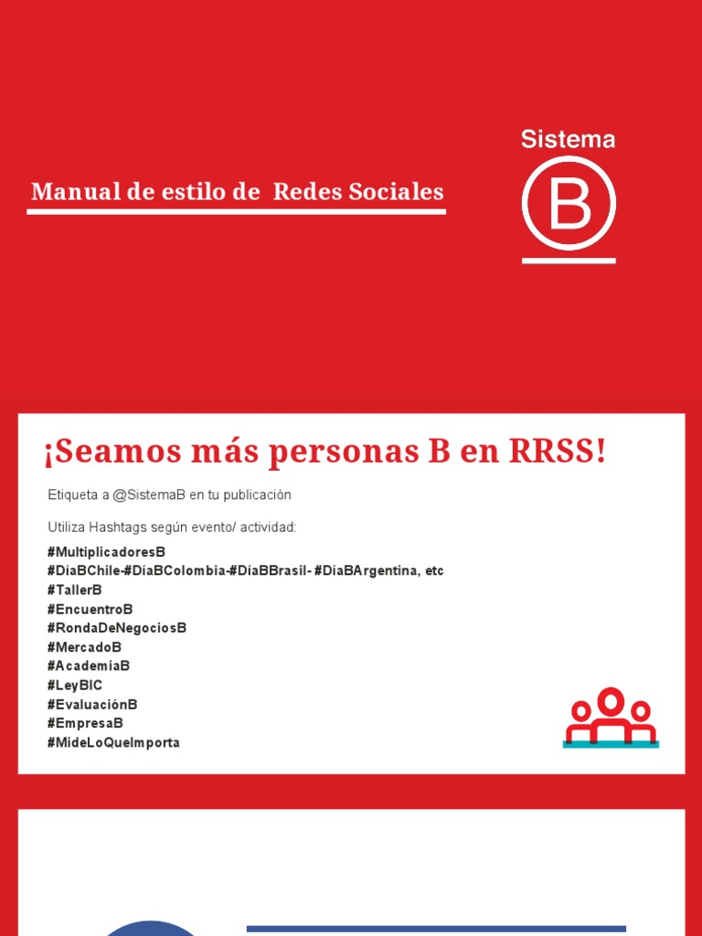 Guía de Publicaciones en Redes Sociales | PDF