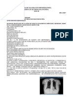 Sedación para drenaje de absceso en paciente diabético con riesgo de trombosis