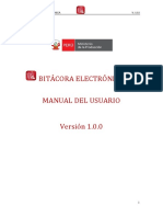 Manual Usuario Bitacora Electronica