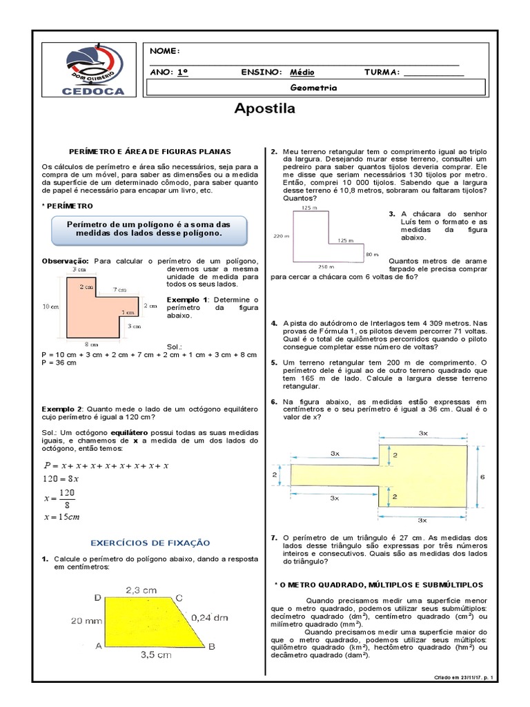 Apostila De Geometria