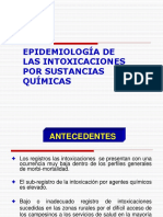 1.epidemiología de Las Intoxicaciones